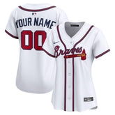 MLB Atlanta Braves Nike Women's Home Limited Custom Jersey - White