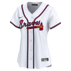 MLB Atlanta Braves Nike Women's Home Limited Custom Jersey - White
