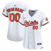 MLB Baltimore Orioles Nike Women's Home Limited Custom Jersey - White