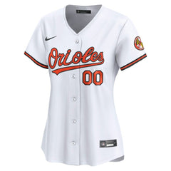 Baltimore Orioles Nike Women's Home Limited Custom Jersey - White Jerseys
