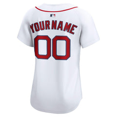 MLB Boston Red Sox Nike Women's Home Limited Custom Jersey - White
