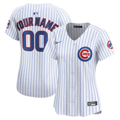 MLB Chicago Cubs Nike Women's Home Limited Custom Jersey - White