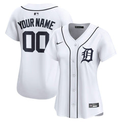 MLB Detroit Tigers Nike Women's Home Limited Custom Jersey - White