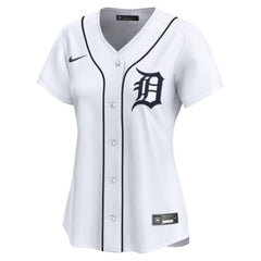 MLB Detroit Tigers Nike Women's Home Limited Custom Jersey - White