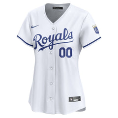 MLB Kansas City Royals Nike Women's Home Limited Custom Jersey - White