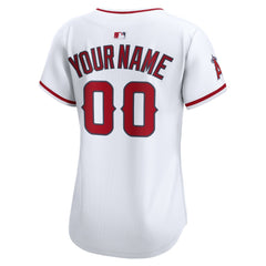 MLB Los Angeles Angels Nike Women's Home Limited Custom Jersey - White