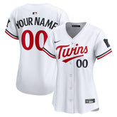 MLB Minnesota Twins Nike Women's Home Limited Custom Jersey - White
