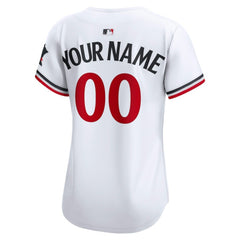 MLB Minnesota Twins Nike Women's Home Limited Custom Jersey - White