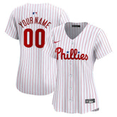 MLB Philadelphia Phillies Nike Women's Home Limited Custom Jersey - White