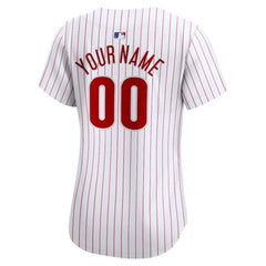 MLB Philadelphia Phillies Nike Women's Home Limited Custom Jersey - White