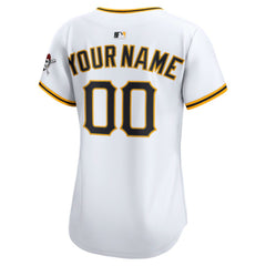 MLB Pittsburgh Pirates Nike Women's Home Limited Custom Jersey - White