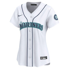 MLB Seattle Mariners Nike Women's Home Limited Custom Jersey - White