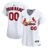 MLB St. Louis Cardinals Nike Women's Home Limited Custom Jersey - White