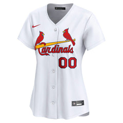 MLB St. Louis Cardinals Nike Women's Home Limited Custom Jersey - White