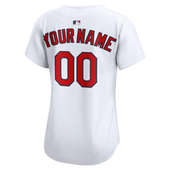 MLB St. Louis Cardinals Nike Women's Home Limited Custom Jersey - White