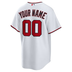 MLB Washington Nationals Nike Home Custom Replica Jersey - White