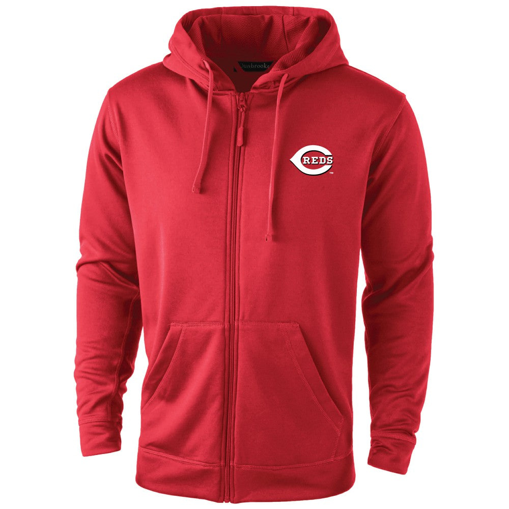 Cincinnati Reds Dunbrooke Trophy Full-Zip Hoodie - Red Hoodies