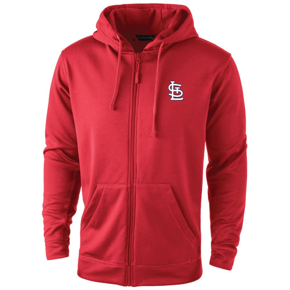St. Louis Cardinals Dunbrooke Trophy Full-Zip Hoodie - Red Hoodies
