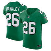 NFL Saquon Barkley Philadelphia Eagles Alternate Vapor F.U.S.E. Elite Jersey - Kelly Green