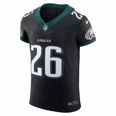 NFL Saquon Barkley Philadelphia Eagles Alternate Vapor F.U.S.E. Elite Jersey - Black