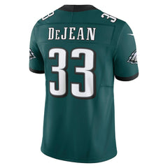 NFL Cooper DeJean Philadelphia Eagles Team Vapor F.U.S.E. Limited Jersey - Midnight Green