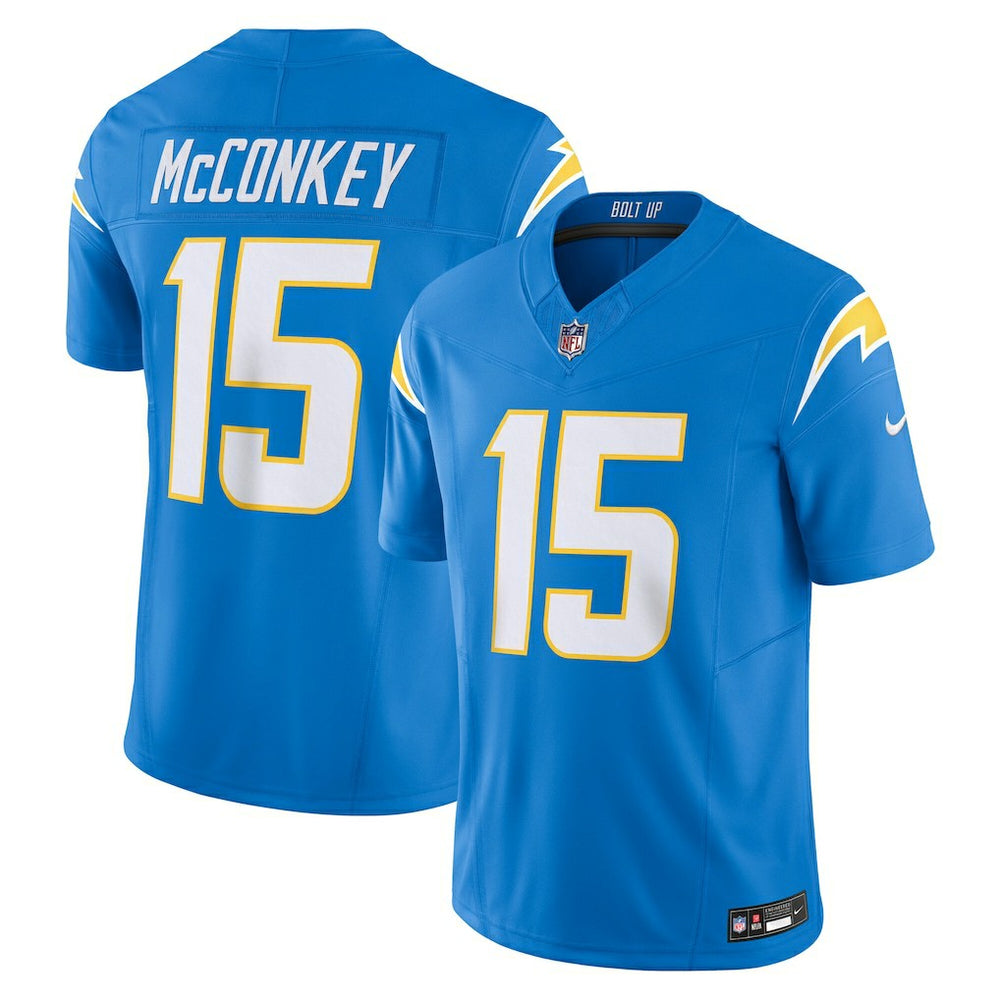NFL Ladd McConkey Los Angeles Chargers Team Vapor F.U.S.E. Limited Jersey - Powder Blue