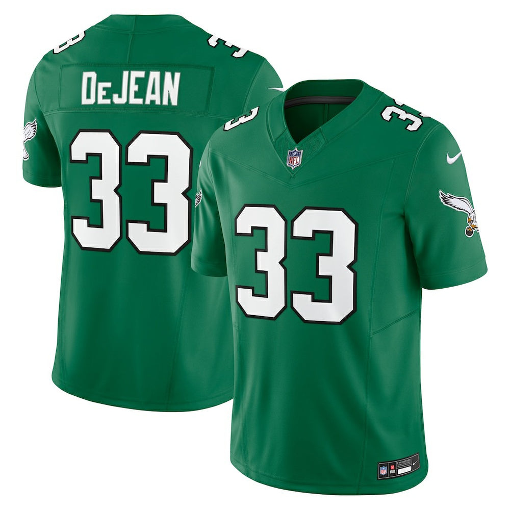NFL Cooper DeJean Philadelphia Eagles Alternate 2 Vapor F.U.S.E. Limited Jersey - Kelly Green