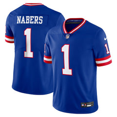 NFL Malik Nabers New York Giants Alternate 2 Legacy Vapor Untouchable Limited Jersey - Royal