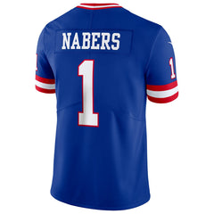 NFL Malik Nabers New York Giants Alternate 2 Legacy Vapor Untouchable Limited Jersey - Royal