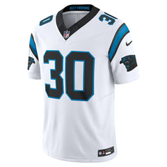 NFL Chuba Hubbard Carolina Panthers Vapor F.U.S.E. Limited Jersey - White
