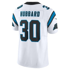 NFL Chuba Hubbard Carolina Panthers Vapor F.U.S.E. Limited Jersey - White