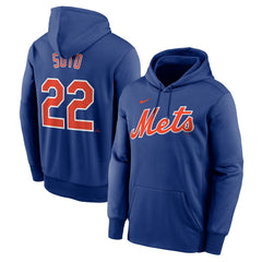 Juan Soto New York Mets Nike Name & Number Pullover Hoodie - Royal Hoodies