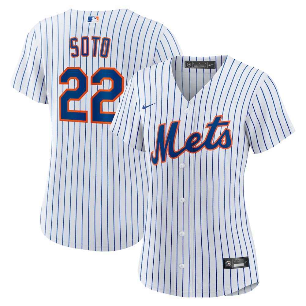 MLB Juan Soto New York Mets Nike Women's Home Replica Player Jersey - White