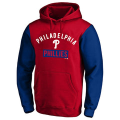 Bryce Harper Philadelphia Phillies Profile Big & Tall Name & Number Fleece Pullover Hoodie - Red Hoodies