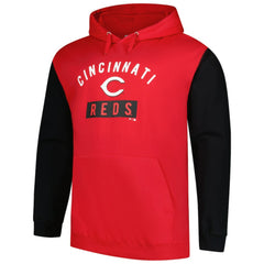 Elly De La Cruz Cincinnati Reds Profile Big & Tall Fleece Pullover Hoodie - Red Hoodies