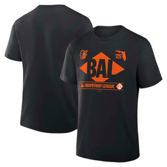Baltimore Orioles Fanatics 2025 Spring Training Grapefruit League True Icon T-Shirt - Black T-shirts