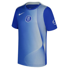 Chelsea Youth 2025/26 Third Academy Pro Pre-Match Dri-Fit Top Blue