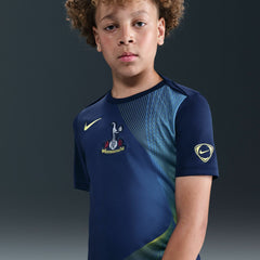Tottenham Hotspur Youth 2025/26 Third Academy Pro Pre-Match Dri-Fit Top Navy