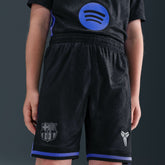Barcelona Youth 2025/26 Dri-FIT Stadium Shorts Black