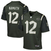 NFL Joe Namath New York Jets Youth 2025 Rivalries Collection Retired Player Game Jersey - Gotham Green