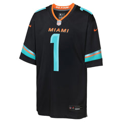 NFL Tua Tagovailoa Miami Dolphins Youth 2025 Rivalries Collection Game Jersey - Pitch Blue