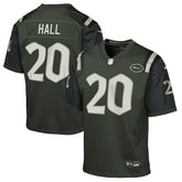NFL Breece Hall New York Jets Youth 2025 Rivalries Collection Game Jersey - Gotham Green