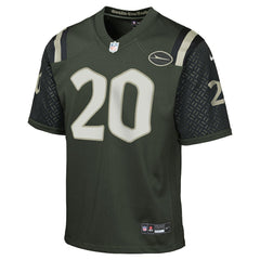 NFL Breece Hall New York Jets Youth 2025 Rivalries Collection Game Jersey - Gotham Green