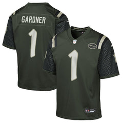NFL Ahmad Sauce Gardner New York Jets Youth 2025 Rivalries Collection Game Jersey - Gotham Green