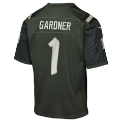 NFL Ahmad Sauce Gardner New York Jets Youth 2025 Rivalries Collection Game Jersey - Gotham Green