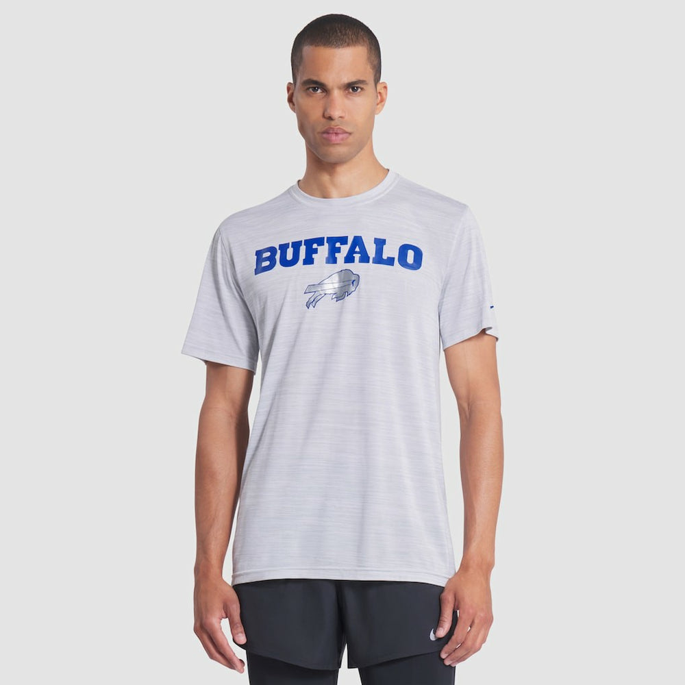 Buffalo Bills 2025 Rivalries Collection Sideline Velocity Dri-FIT T-Shirt White