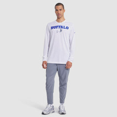 Buffalo Bills 2025 Rivalries Collection Sideline Legend Dri-FIT Long Sleeve T-Shirt White