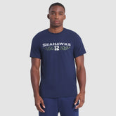 Seattle Seahawks 2025 Rivalries Collection Slub Dri-FIT T-Shirt College Navy