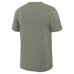 New York Jets 2025 Rivalries Collection Slub Dri-FIT T-Shirt Dark Stucco