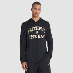 San Francisco 49ers 2025 Rivalries Collection Sideline Dri-FIT Long Sleeve Hoodie T-Shirt Black